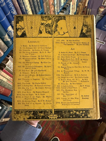 The Yellow Book (Volume IV) Jan 1895 Illustrated Quarterly : Aubrey Beardsley