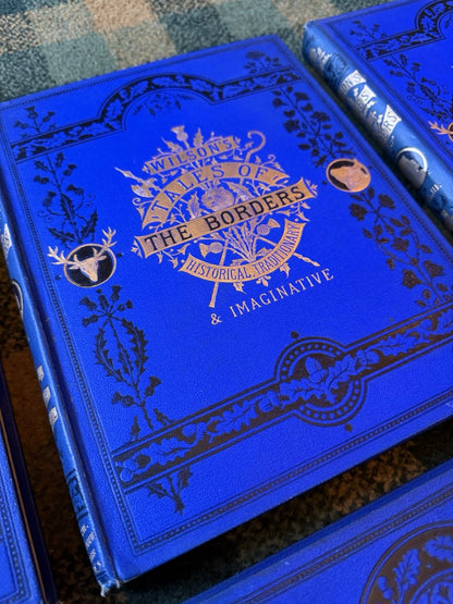 c1880 : Wilson's Imaginative Tales of the Scottish Borders (6 vols) Illustrated