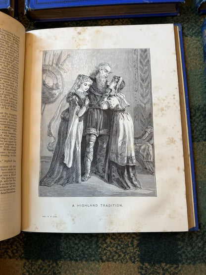 c1880 : Wilson's Imaginative Tales of the Scottish Borders (6 vols) Illustrated