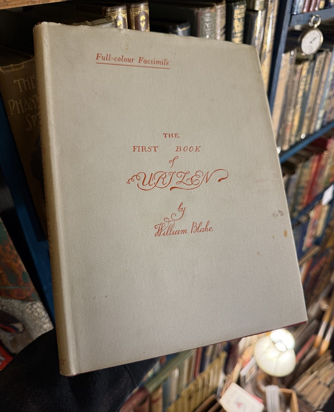 1929 William Blake : The book of Urizen : Full Colour Facsimile of 1794 Edition