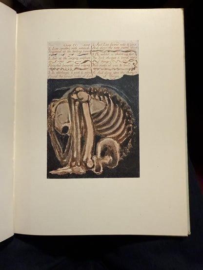 1929 William Blake : The book of Urizen : Full Colour Facsimile of 1794 Edition