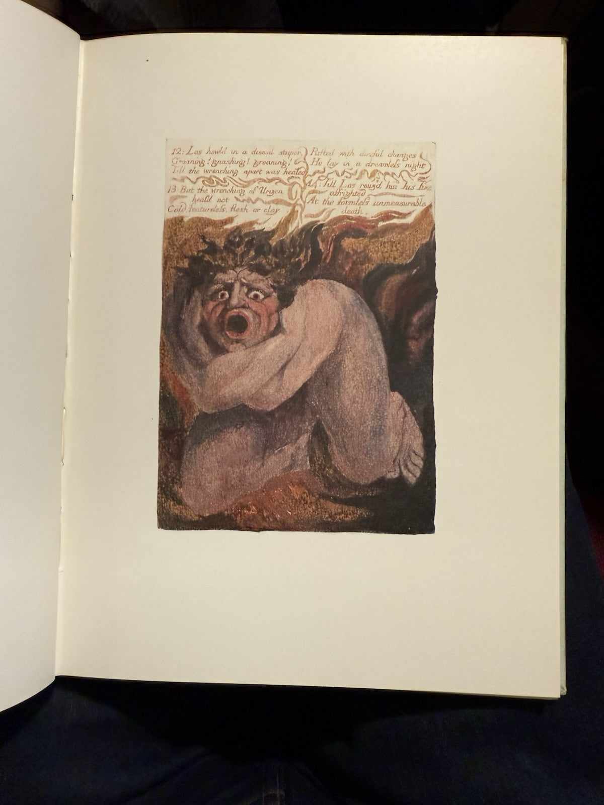 1929 William Blake : The book of Urizen : Full Colour Facsimile of 1794 Edition