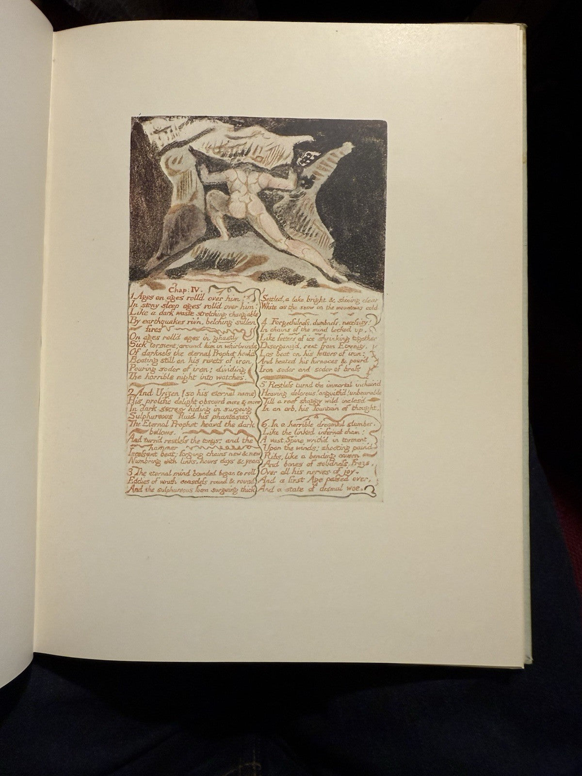 1929 William Blake : The book of Urizen : Full Colour Facsimile of 1794 Edition