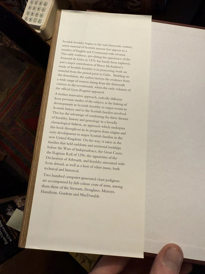 Scotland's Historic Heraldry : Bruce A. McAndrew : Scottish History