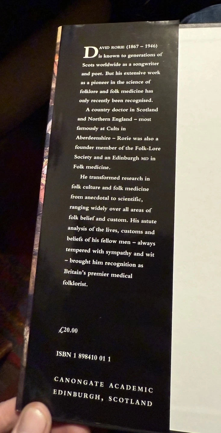 1994 Folk Tradition and Folk Medicine in Scotland : David Buchan : 1st Edition