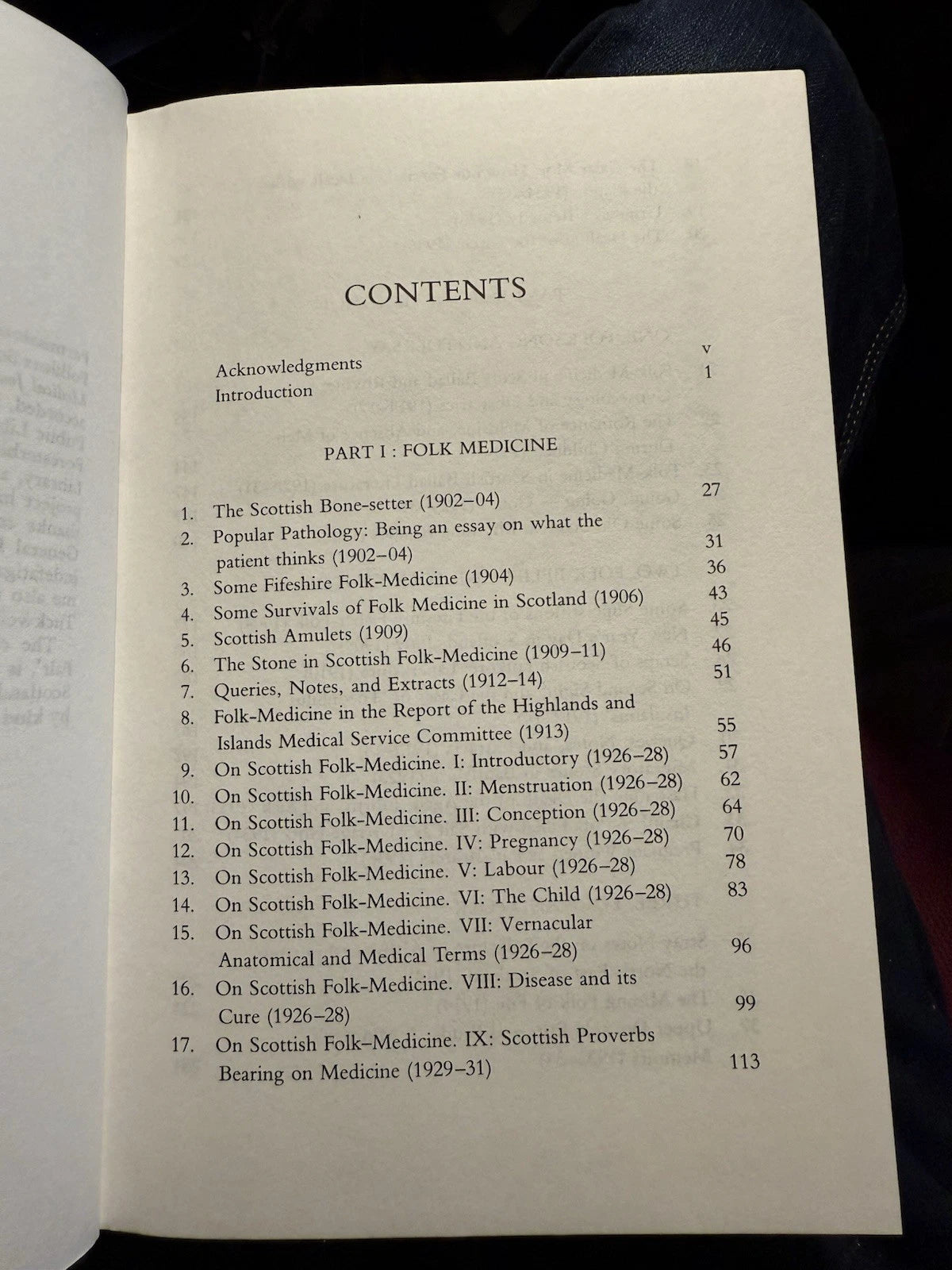 1994 Folk Tradition and Folk Medicine in Scotland : David Buchan : 1st Edition