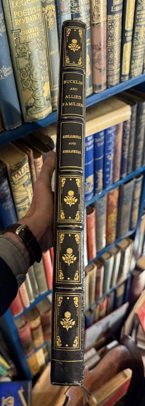 Bucklin and Allied Families : Bound by Stikeman : Genealogical History 1925