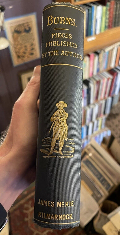 Robert Burns Poetical Works : Kilmarnock Edition : James M'Kie 1876