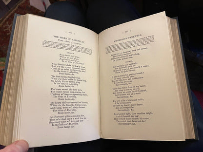 Robert Burns Poetical Works : Kilmarnock Edition : James M'Kie 1876
