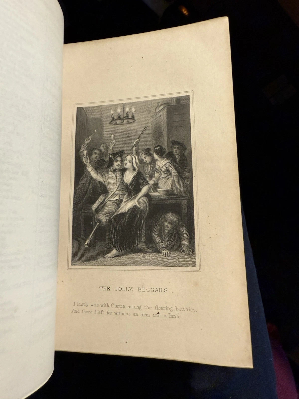 c1870 Poetical and Prose Works of Robert Burns : Lovely Decorative Binding