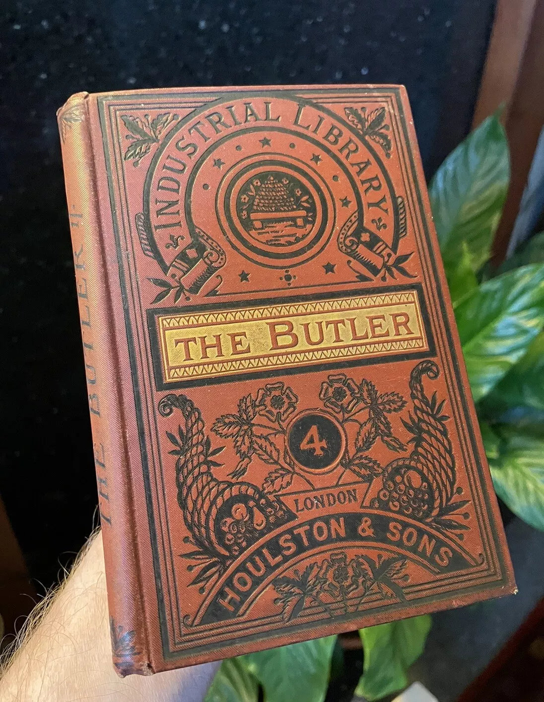 c1875 The Butler ; His Duties and how to Perform Them : Household Management