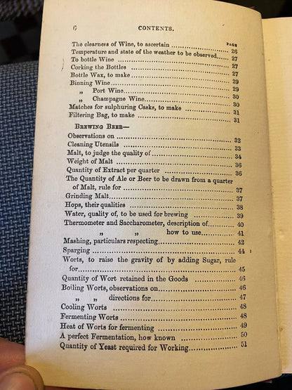 c1875 The Butler ; His Duties and how to Perform Them : Household Management