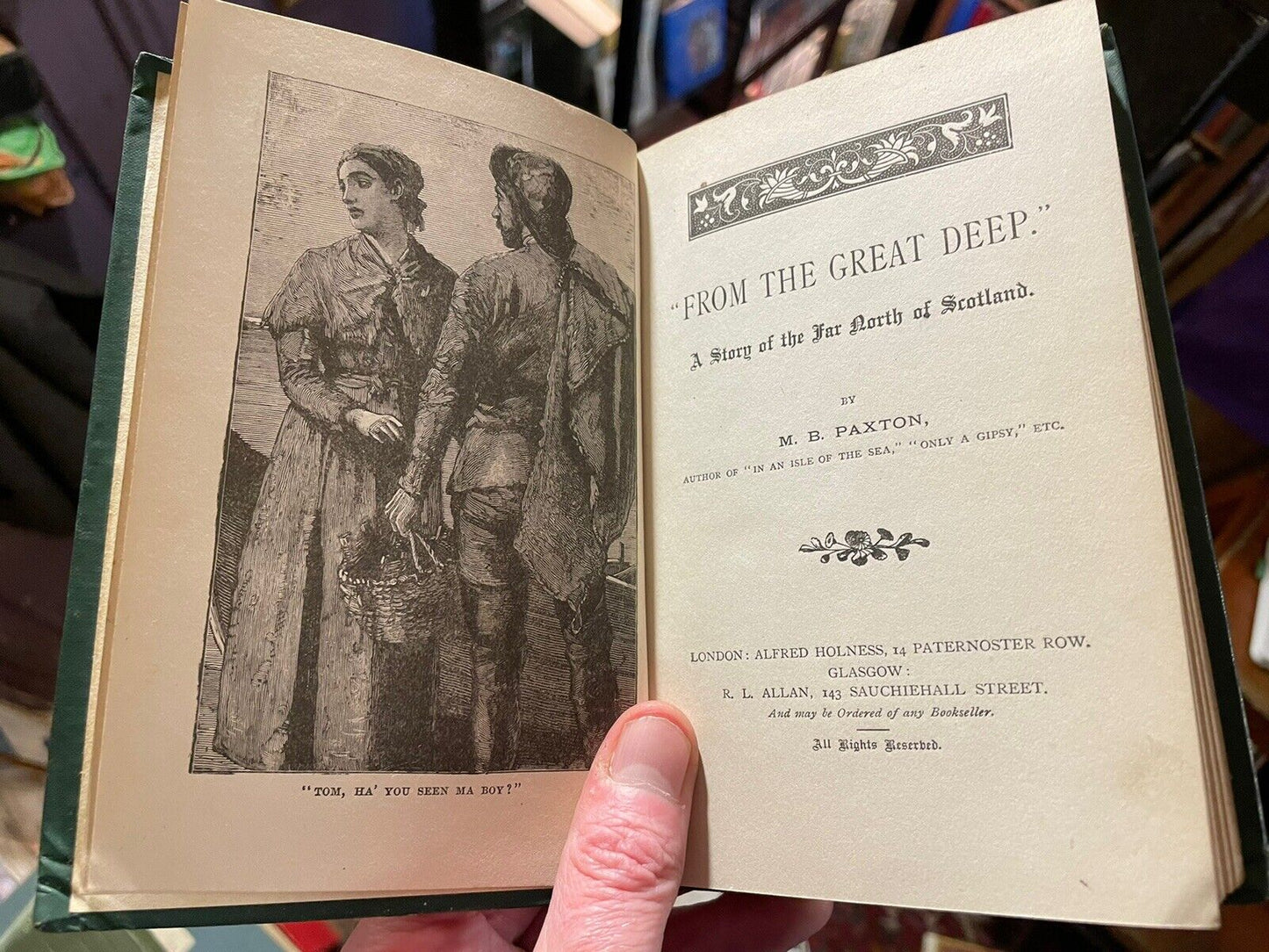 From the Great Deep : Story of the Far North of Scotland : M. B. Paxton 1907