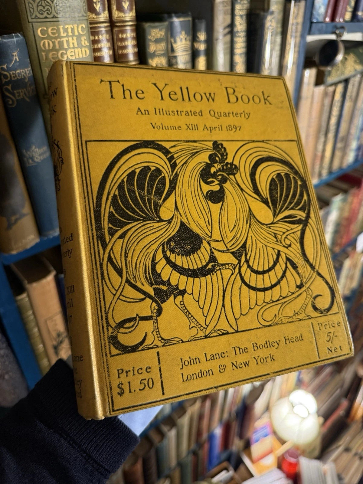 The Yellow Book (Volume 13) Ap 1897 Illustrated Quarterly Katharine Cameron XIII