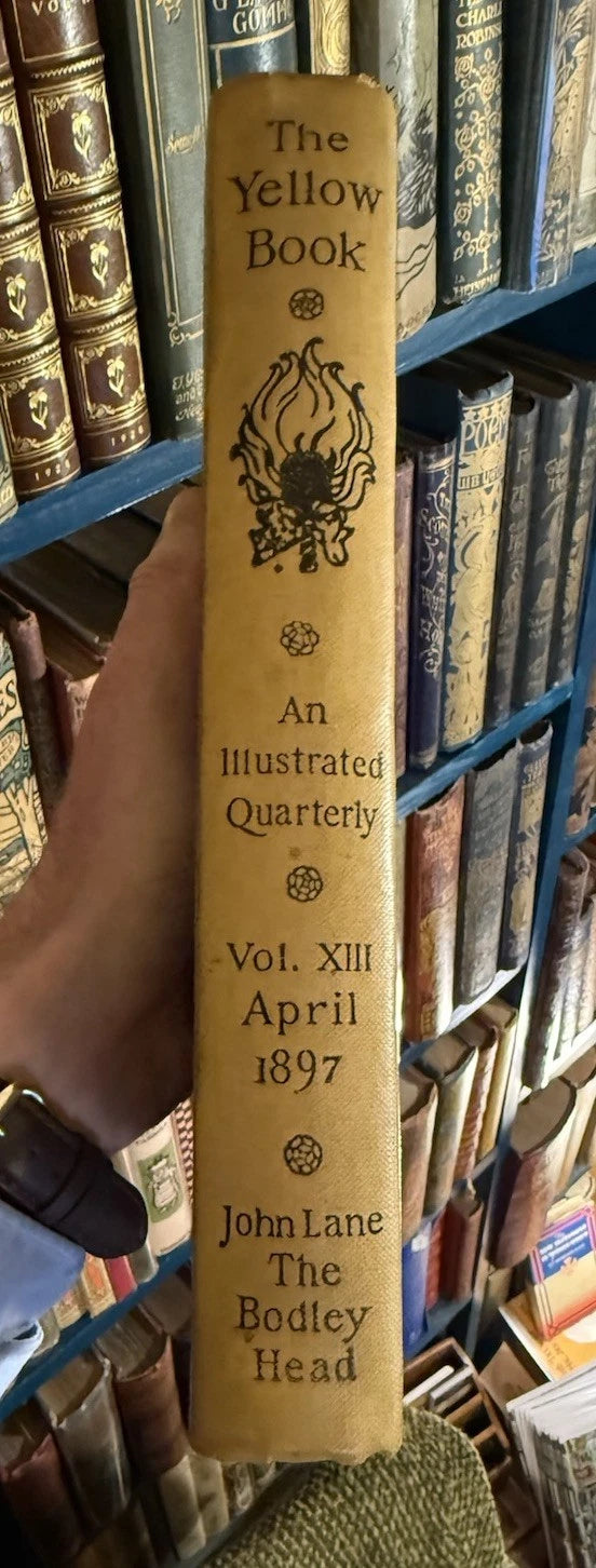 The Yellow Book (Volume 13) Ap 1897 Illustrated Quarterly Katharine Cameron XIII