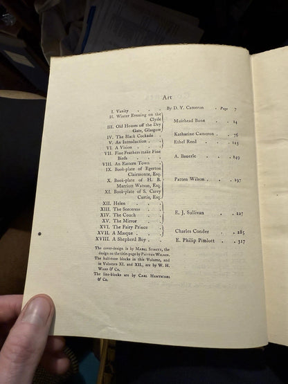 The Yellow Book (Volume 13) Ap 1897 Illustrated Quarterly Katharine Cameron XIII