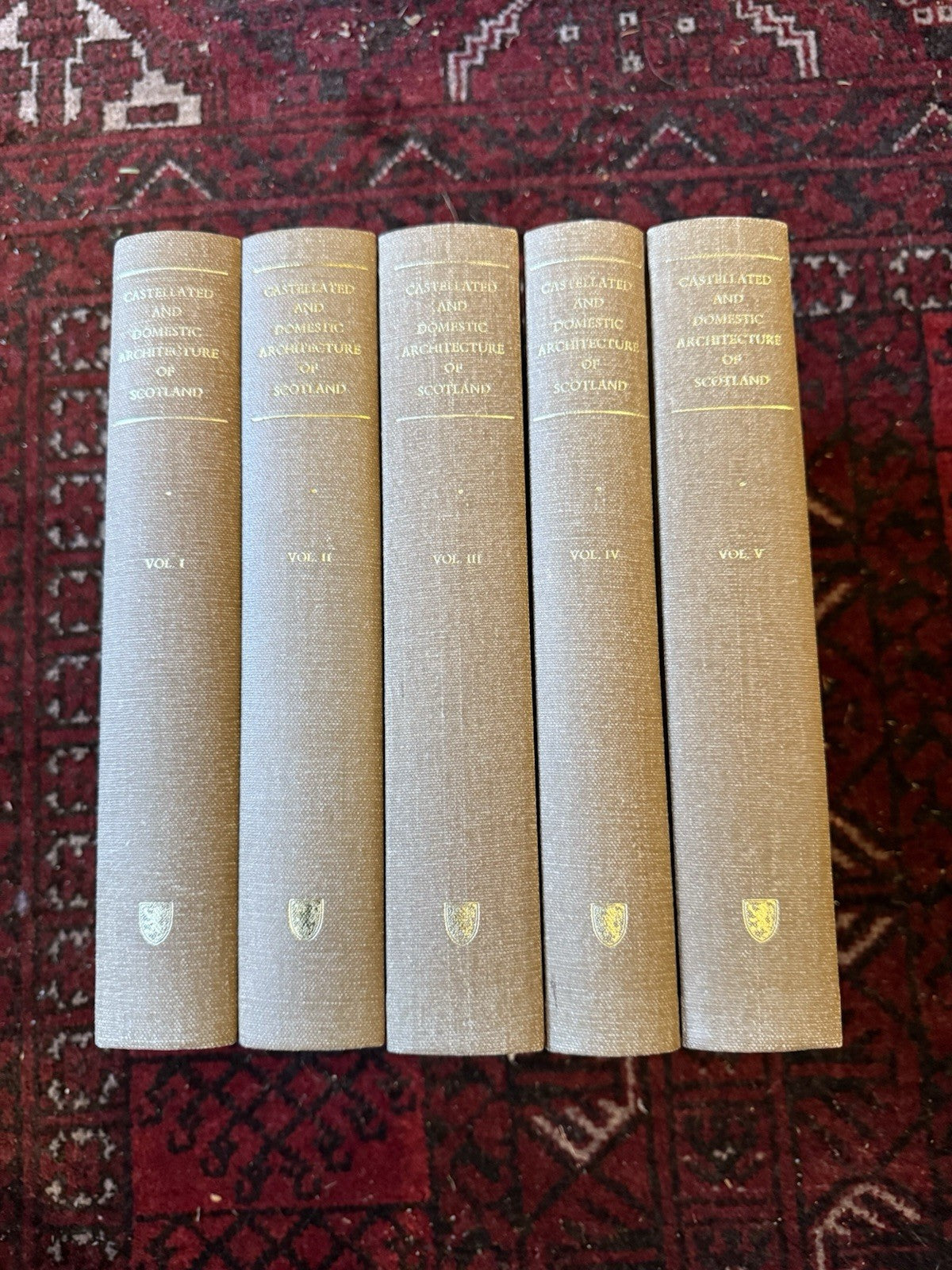 Castellated and Domestic Architecture of Scotland (5 Vols) MacGibbon & Ross