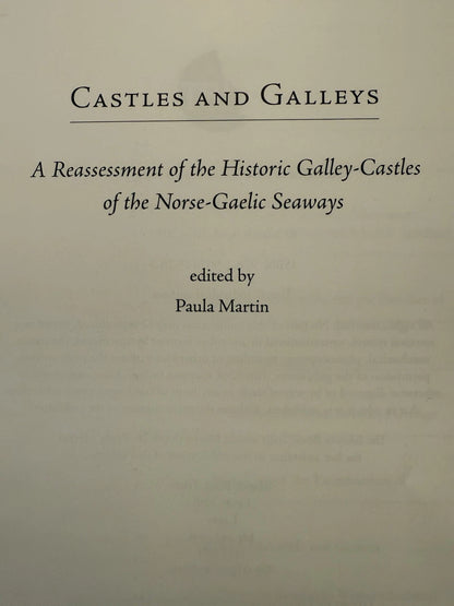 2017 Castles and Galleys : Paula Martin : Historic Galley-Castles