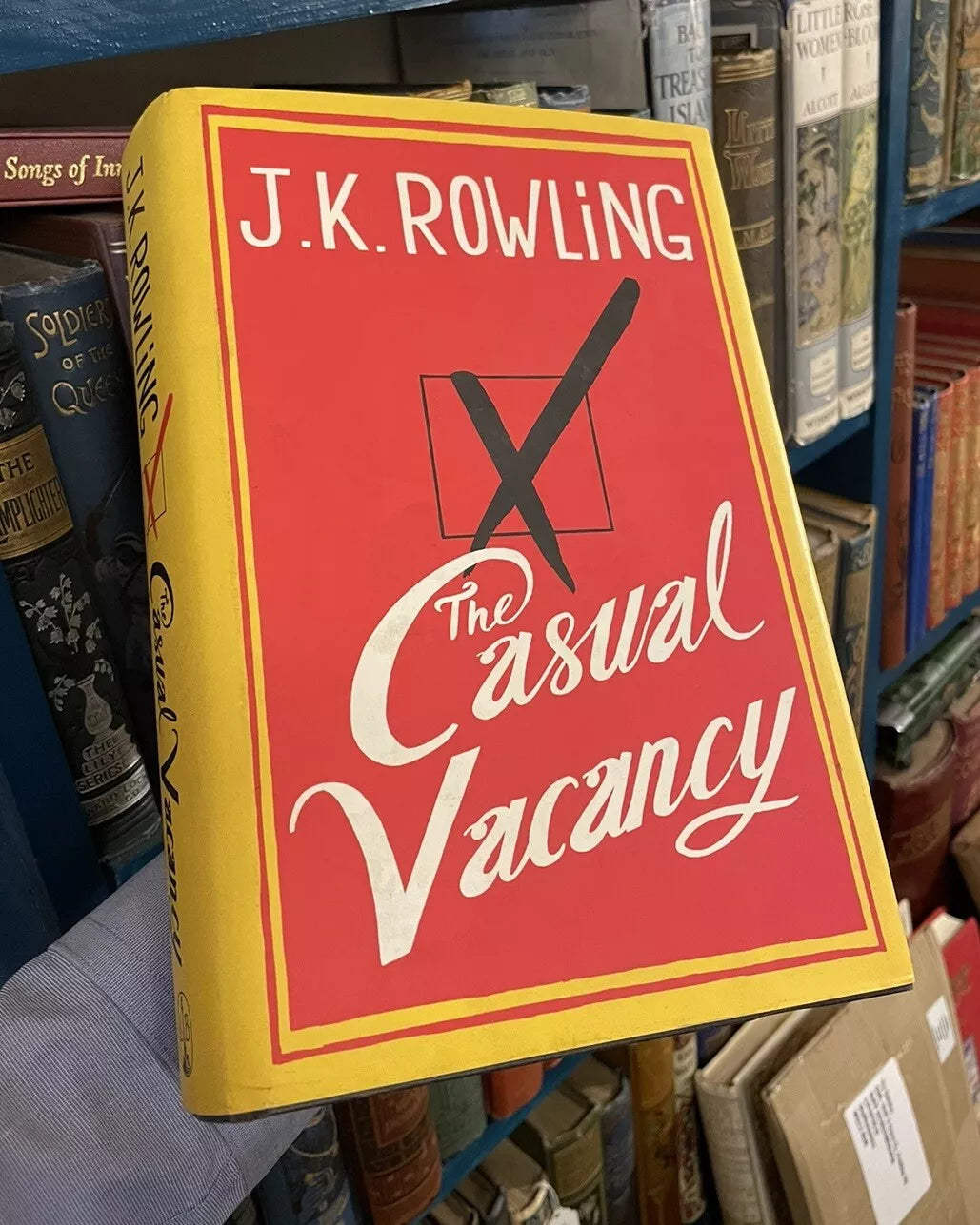 JK Rowling : The Casual Vacancy SIGNED + HOLOGRAM 1st Edition HB in DW