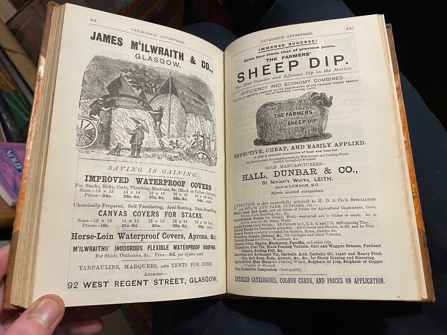 Catalogue of Stock, Edinburgh : Highland & Agricultural Society of Scotland 1899