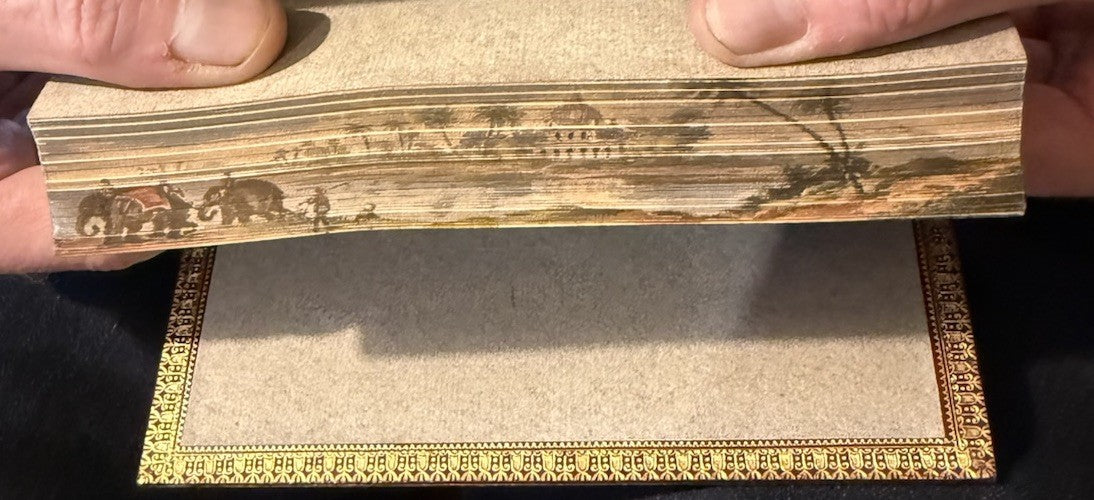 Fore-Edge Painting, Miss C B Currie / Rudyard Kipling : Riviere Fine Binding