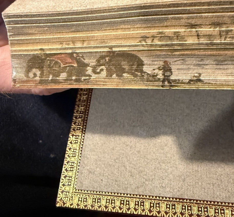 Fore-Edge Painting, Miss C B Currie / Rudyard Kipling : Riviere Fine Binding