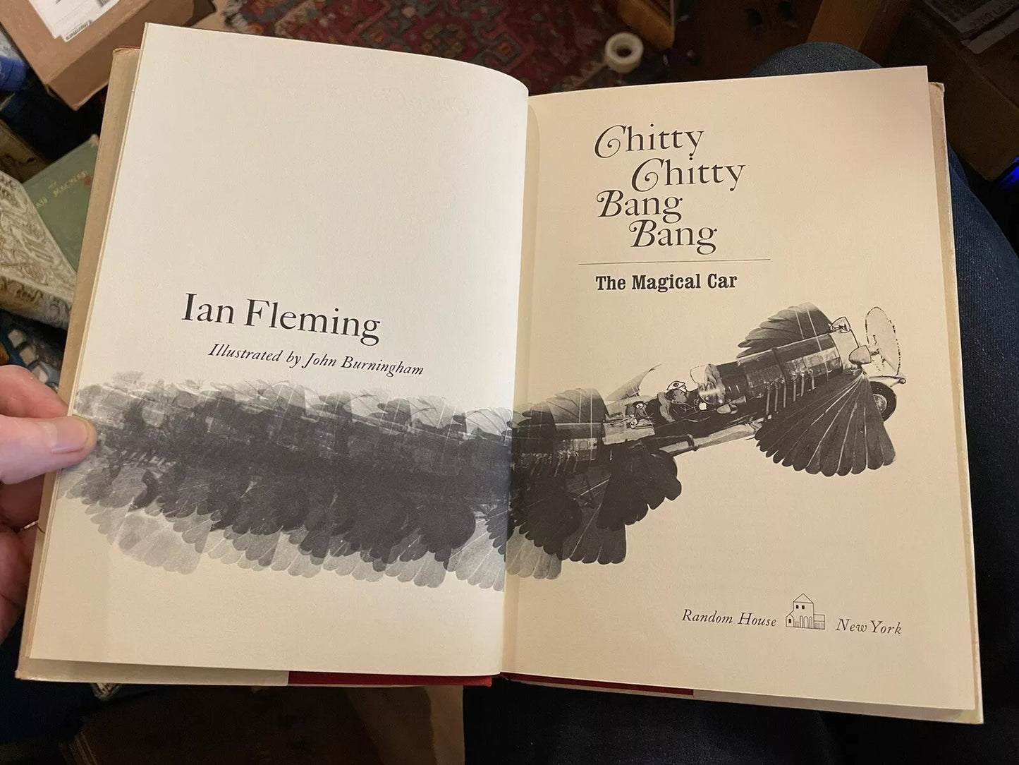 1964 Chitty Chitty Bang Bang : Ian Fleming (James Bond) 1st/1st US Edition