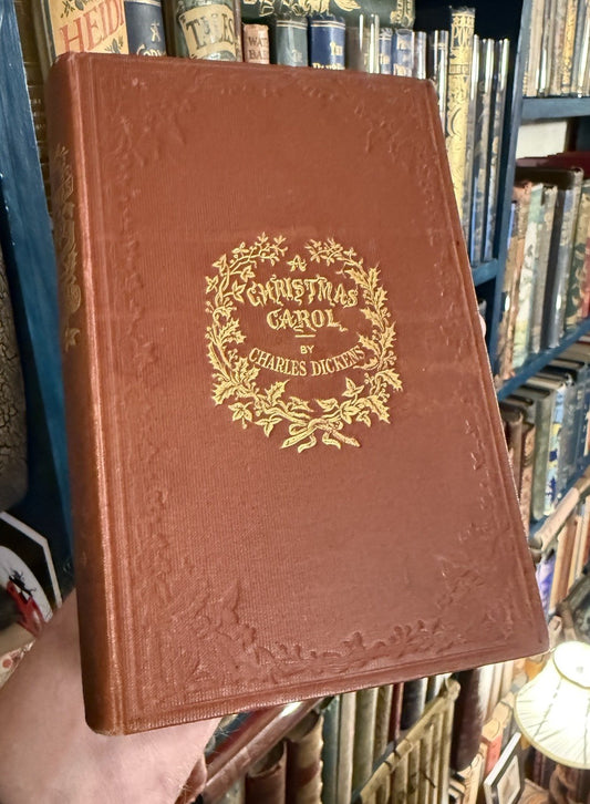 1922 A Christmas Carol : A Ghost Story : Charles Dickens : Early Facsimile