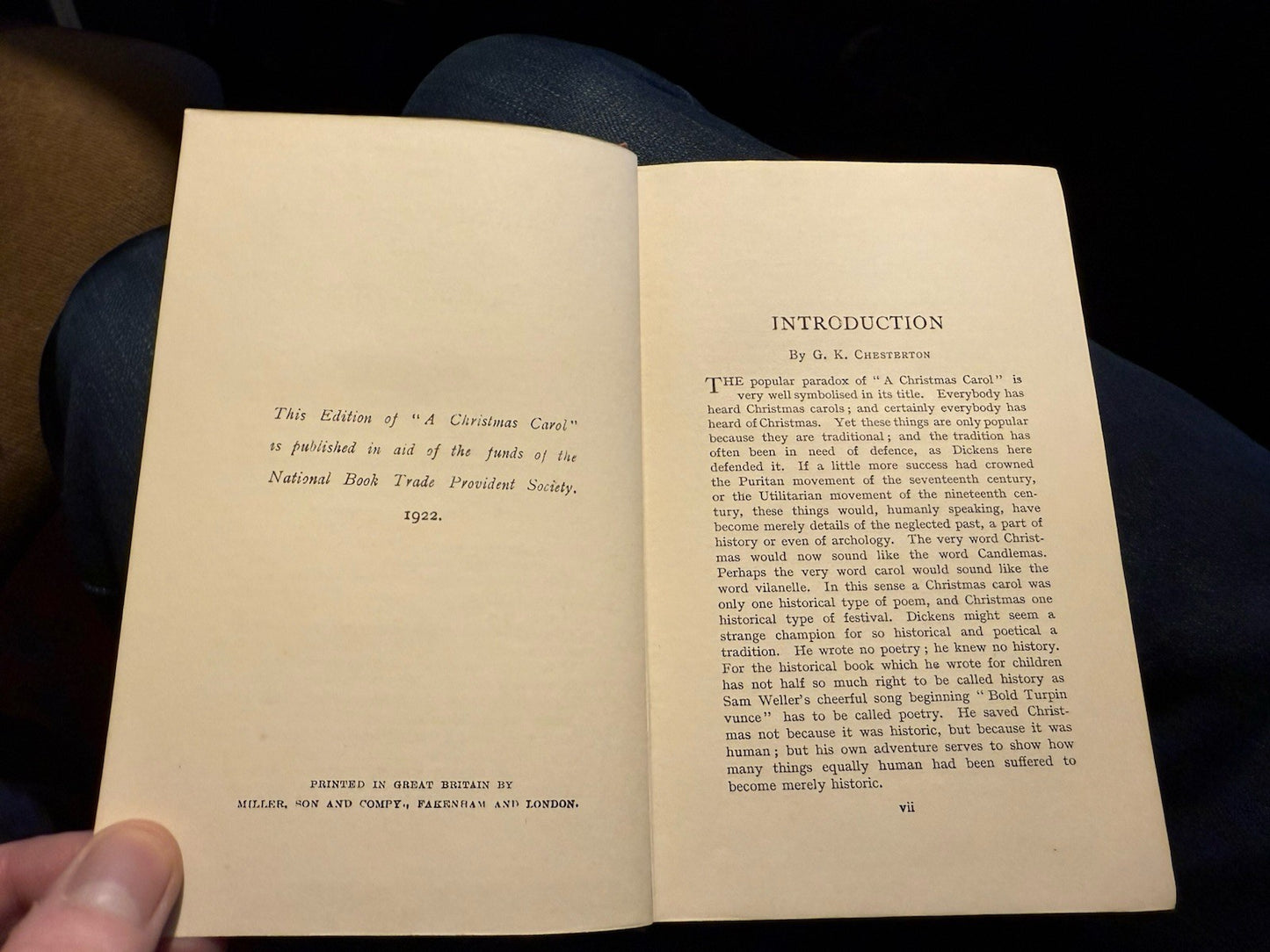 1922 A Christmas Carol : A Ghost Story : Charles Dickens : Early Facsimile