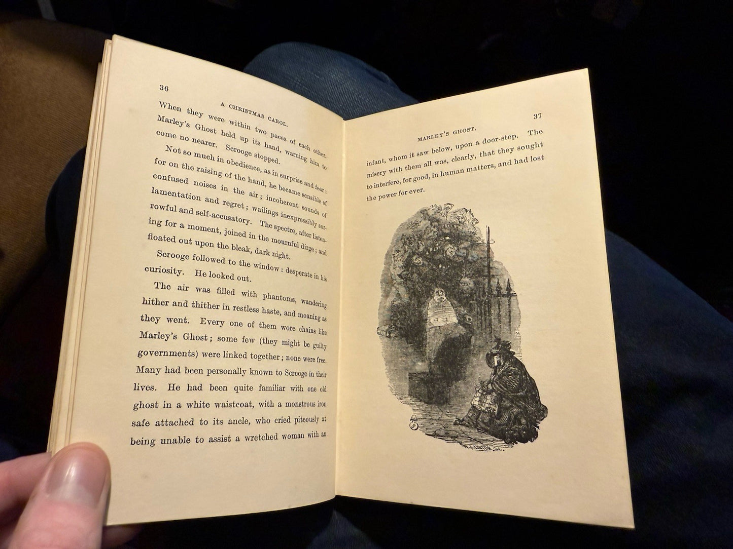 1922 A Christmas Carol : A Ghost Story : Charles Dickens : Early Facsimile