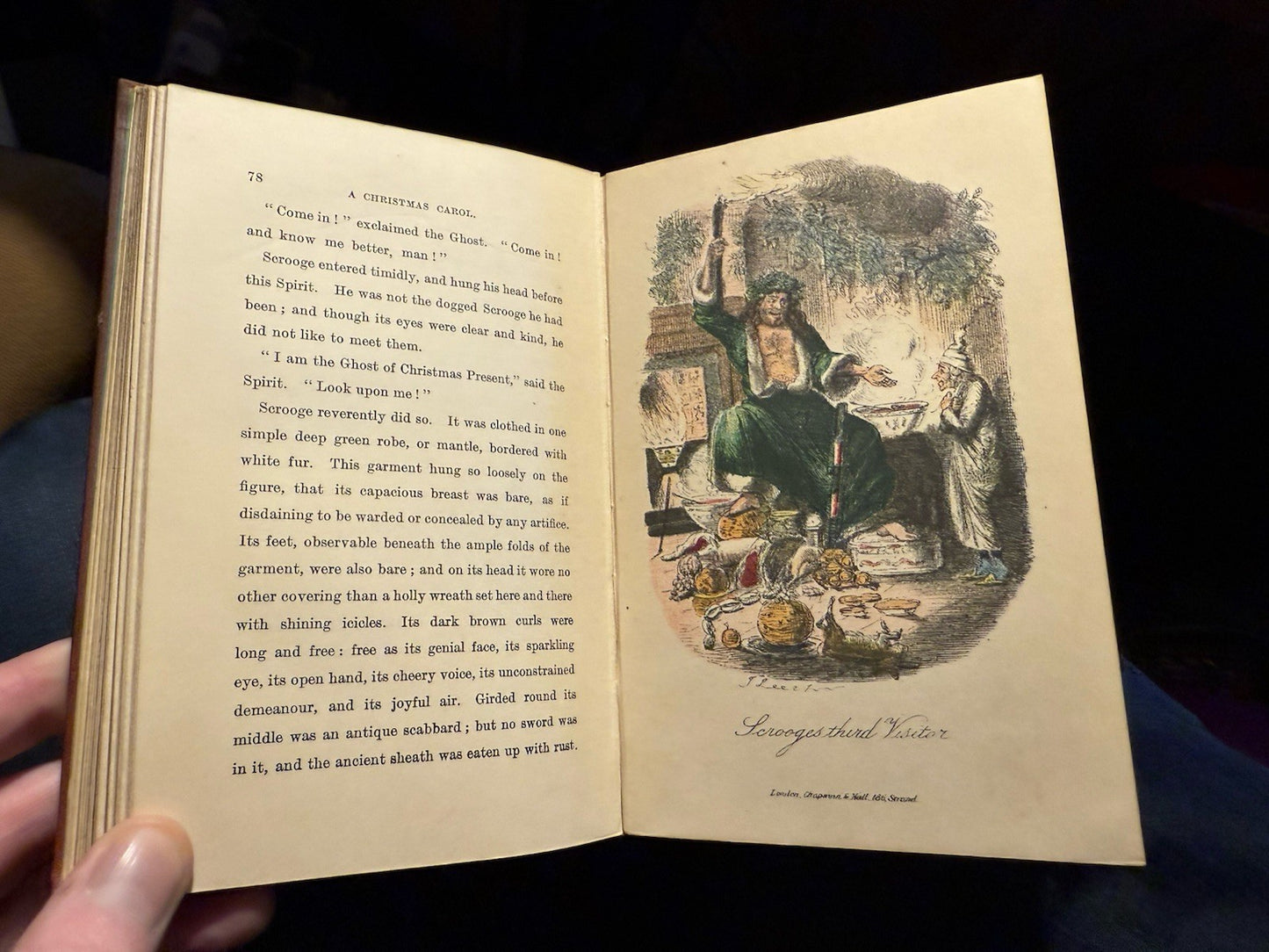 1922 A Christmas Carol : A Ghost Story : Charles Dickens : Early Facsimile