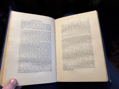 c1890 Captain Cook's Three Voyages Round the World : Lieutenant Charles R. Low