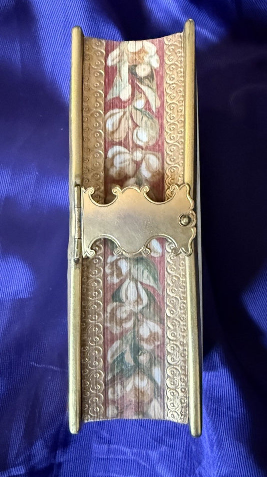 1862 The Book of Common Prayer : Painted Fore-edge : Ornate Clasped Celluloid
