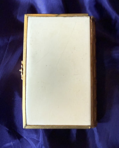 1862 The Book of Common Prayer : Painted Fore-edge : Ornate Clasped Celluloid