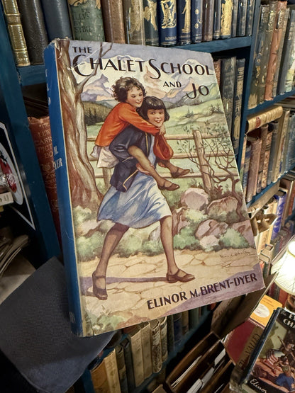 The Chalet School and Jo : Elinor M. Brent-Dyer : Dust Jacket 1951