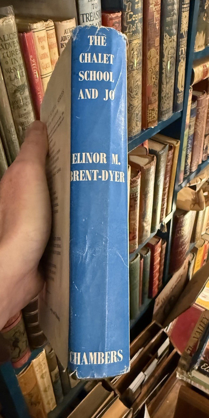 The Chalet School and Jo : Elinor M. Brent-Dyer : Dust Jacket 1951