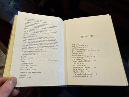 Ursula Le Guin (SIGNED) Changing Planes : First US Edition 2003 : Hardback