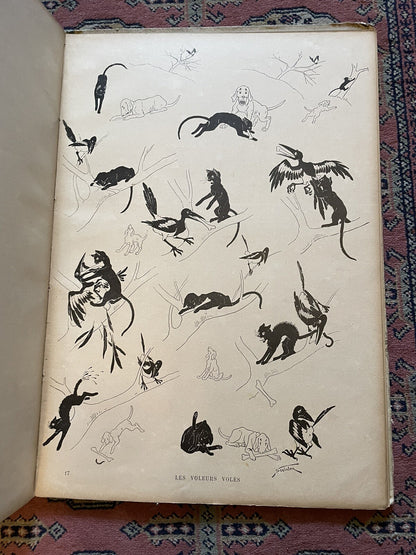 1898 Steinlen · Des Chats : Original Copy : French Cats, Pictures without Words