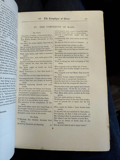 The Complete Works of Geoffrey Chaucer : Binding by Sangorski & Sutcliffe