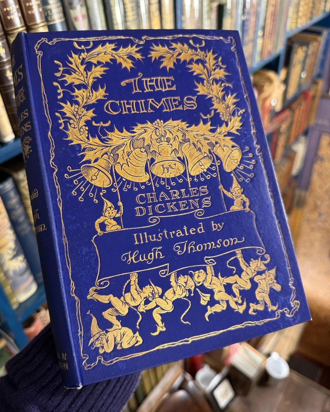 1913 Charles Dickens : The Chimes : First Hugh Thomson Illustrated Edition VGC