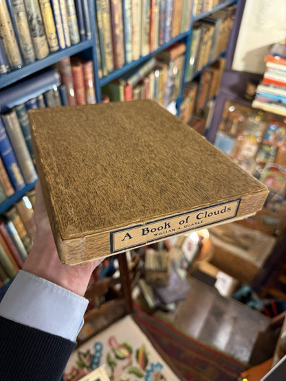 1925 A Book of Clouds : William A. Quayle : Abingdon Press, New York