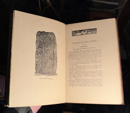 1892 Catalogue of the Manks Manx Crosses : Runic Inscriptions : Isle of Man