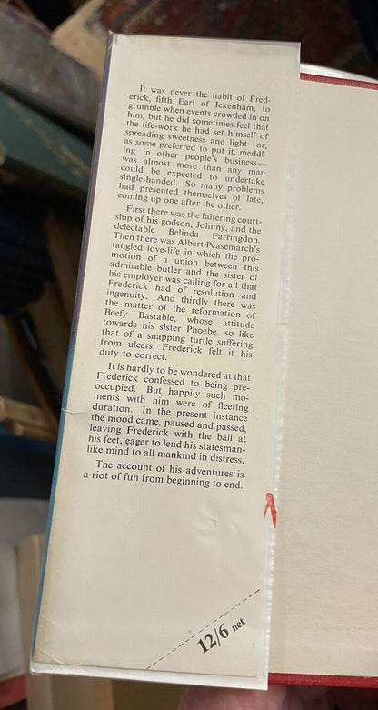 P G Wodehouse : Cocktail Time : 1st Edition 1958 : Very Good Copy