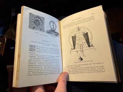 1896 Frith's Coil and Current or the Triumphs of Electricity : Vintage Science
