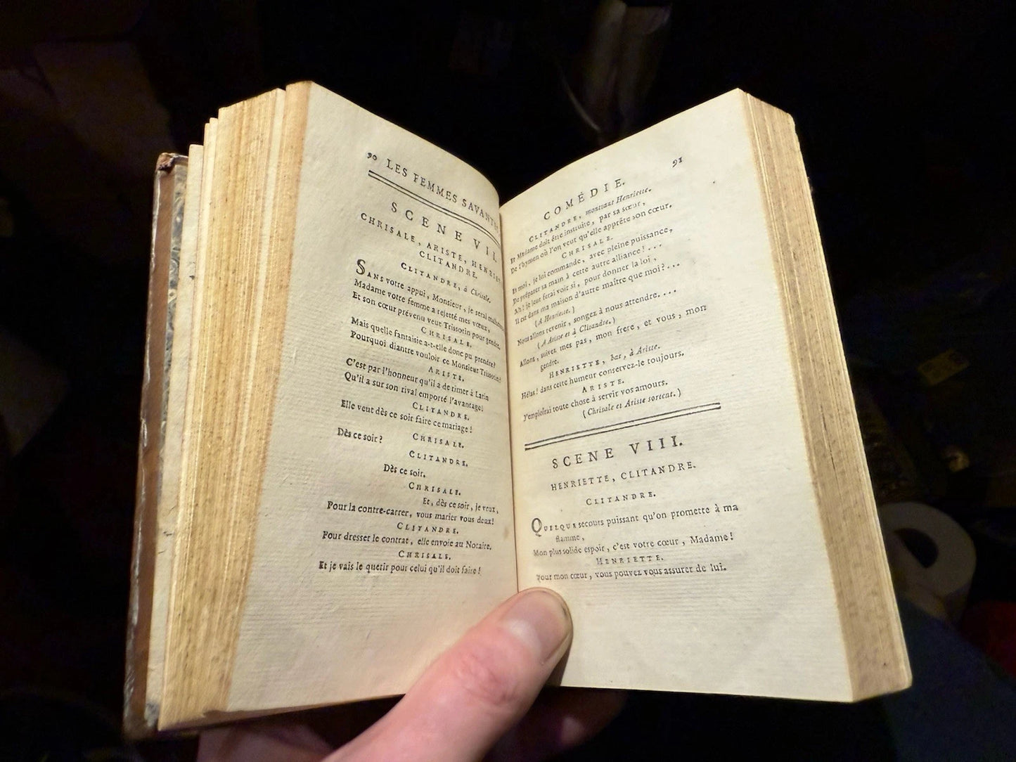 1810 Chefs d'Oeuvre de Molière (6 Volumes) : French Bindings