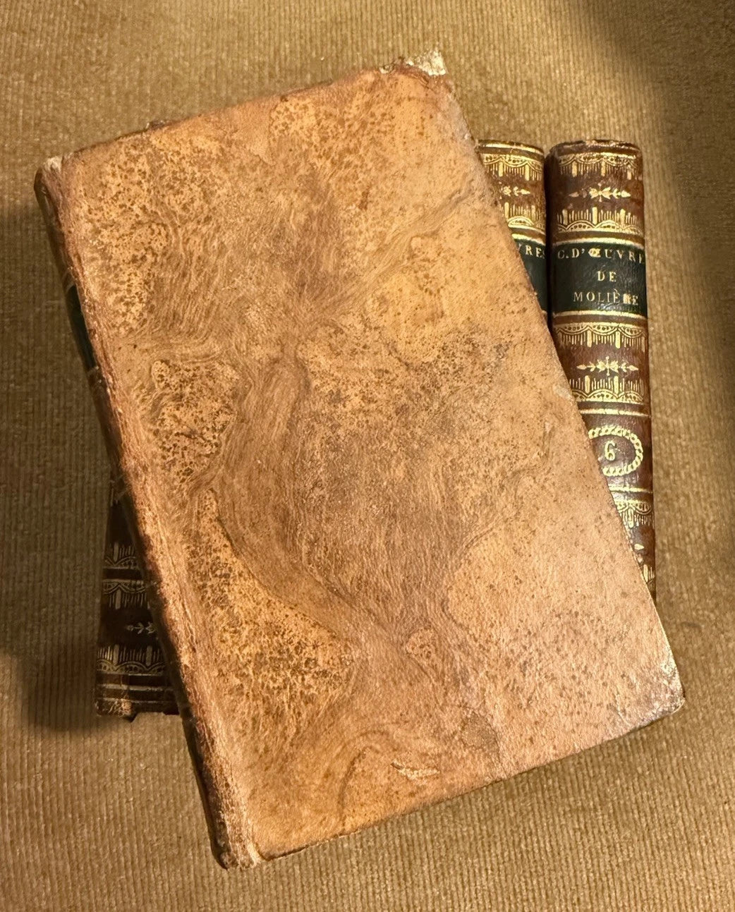 1810 Chefs d'Oeuvre de Molière (6 Volumes) : French Bindings