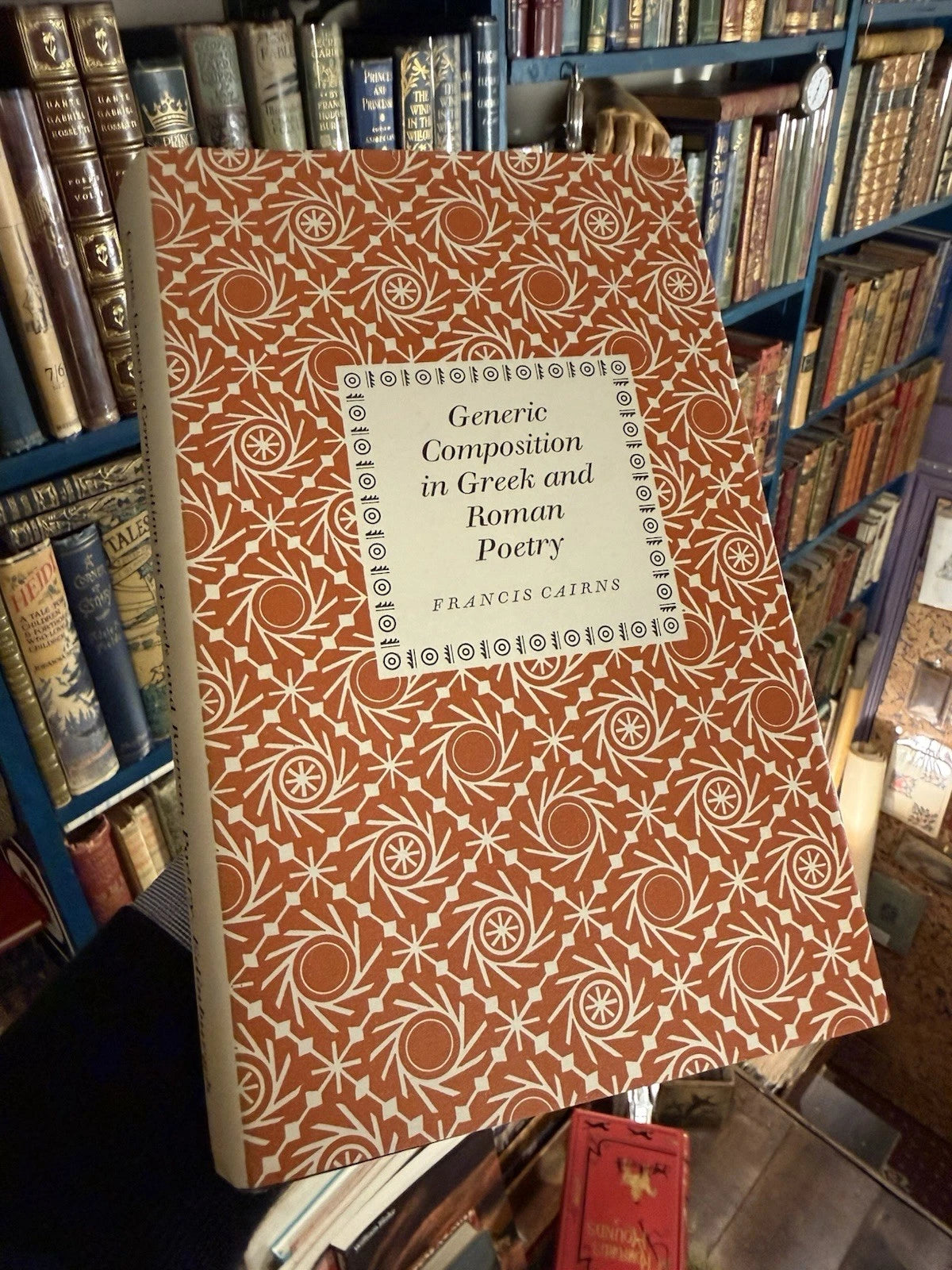 1972 Generic Composition in Greek and Roman Poetry : Francis Cairns : HB : VGC