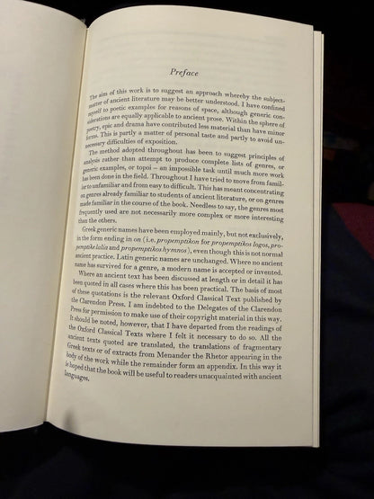 1972 Generic Composition in Greek and Roman Poetry : Francis Cairns : HB : VGC