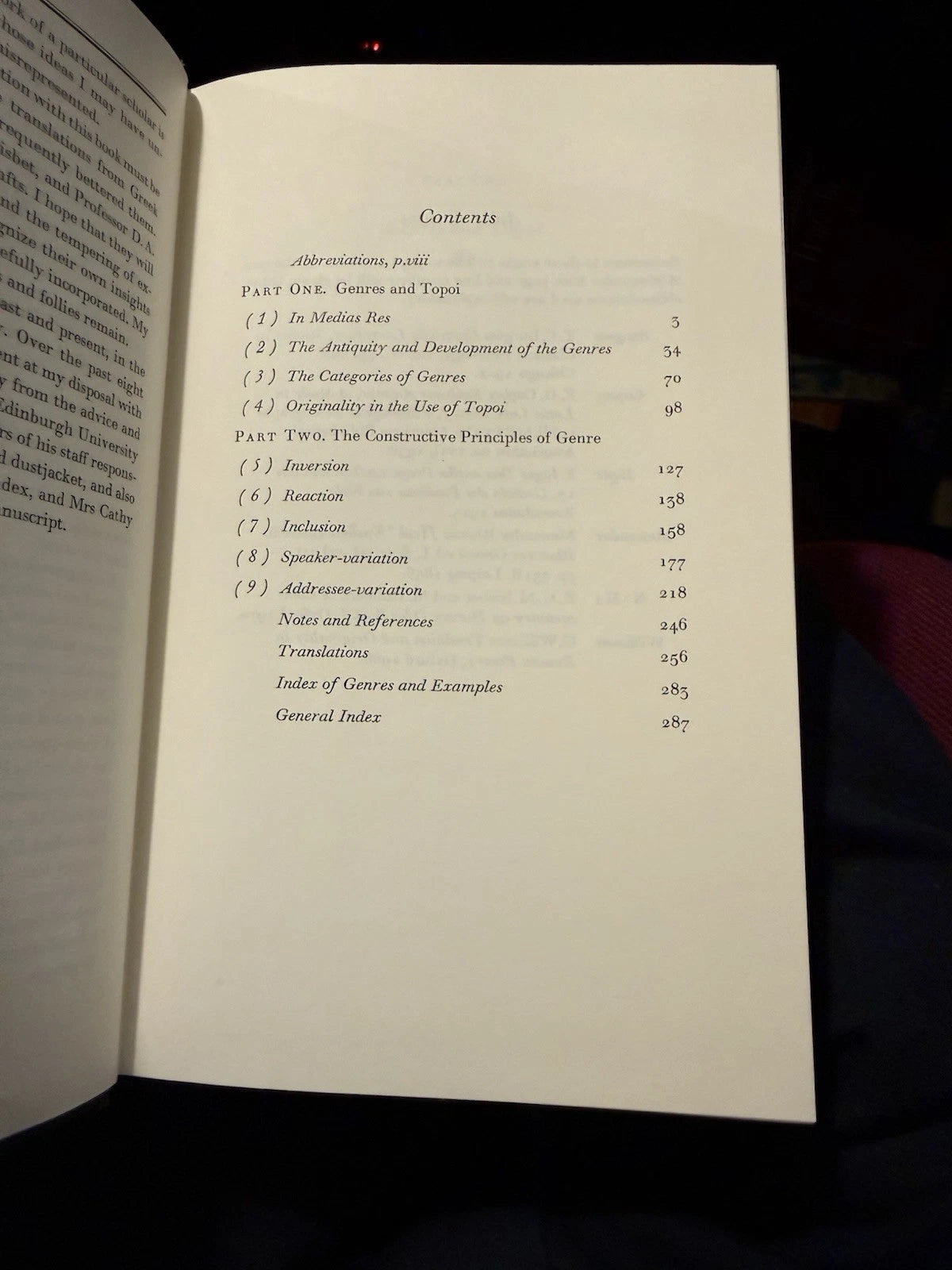 1972 Generic Composition in Greek and Roman Poetry : Francis Cairns : HB : VGC