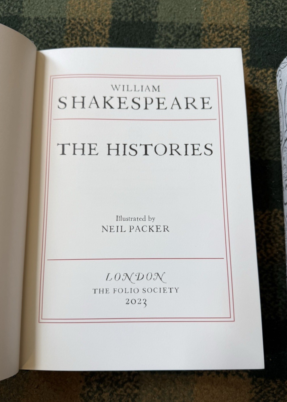 Folio Society : William Shakespeare Complete Plays : Signed Limited Edition 2023